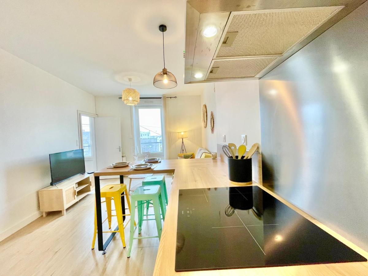 Brest - Le Gestin - Appartements - Lumineux - Tout Confort - Fibre Internet ภายนอก รูปภาพ